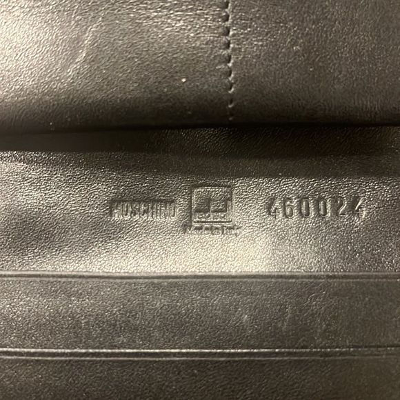 Moschino Nylon and Leather Long Wallet - Picture 5 of 8